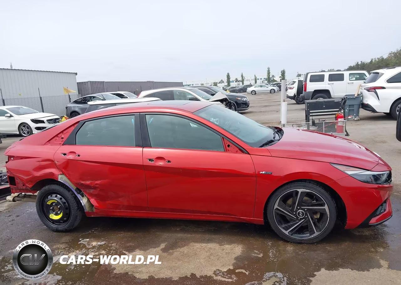 2022 Hyundai Elantra N Line VIN:KMHLR4AF7NU243295 - 14