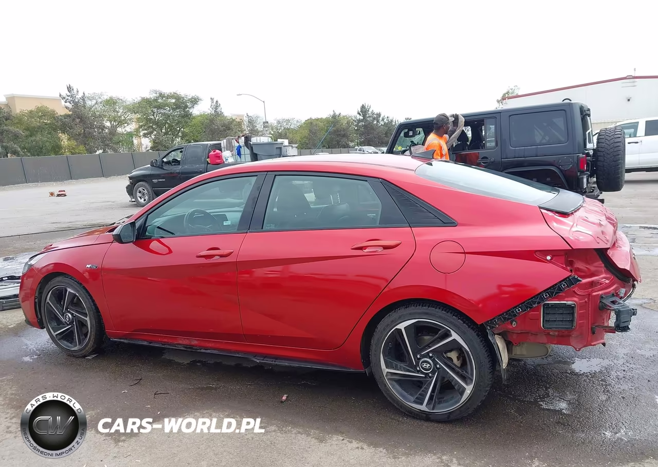 2022 Hyundai Elantra N Line VIN:KMHLR4AF7NU243295 - 15