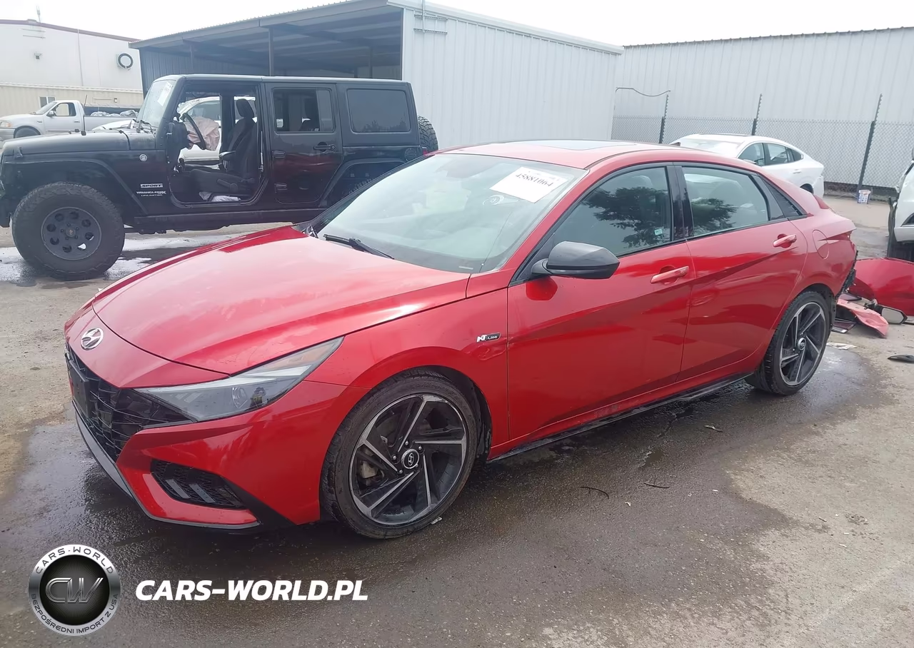 2022 Hyundai Elantra N Line VIN:KMHLR4AF7NU243295 - 2