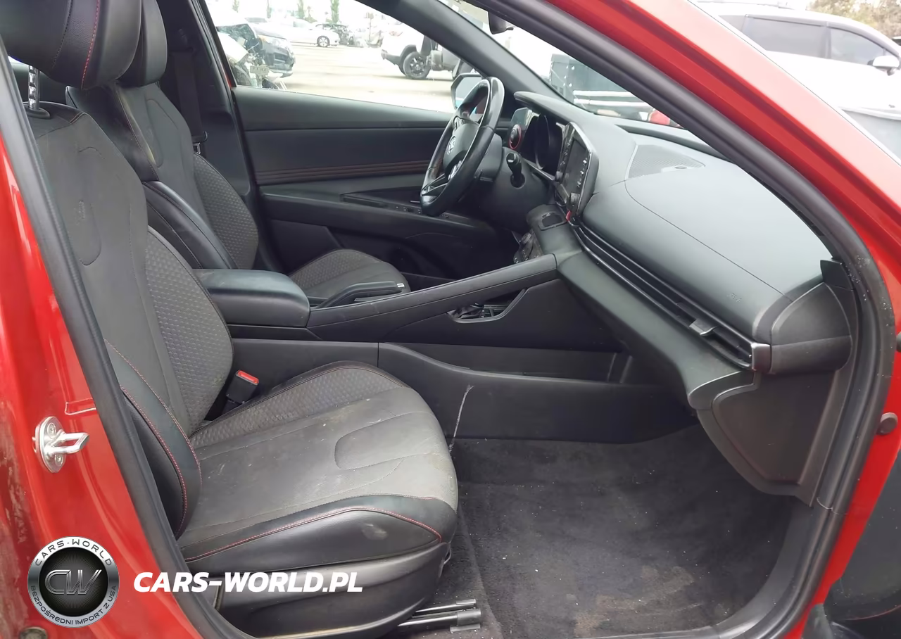 2022 Hyundai Elantra N Line VIN:KMHLR4AF7NU243295 - 5