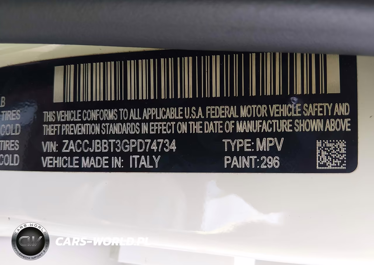 2016 Jeep Renegade Latitude VIN:ZACCJBBT3GPD74734 - 9