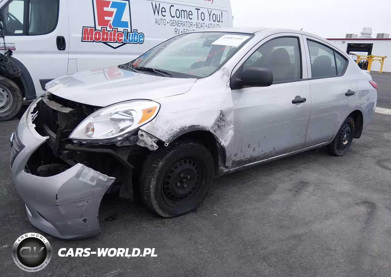 2014 Nissan Versa 1.6 S+ VIN:3N1CN7AP1EL848730 - 2