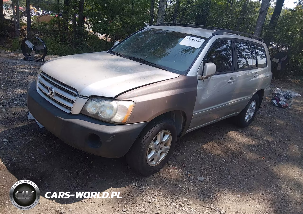 2002 Toyota Highlander V6 VIN:JTEGF21A220042474 - 2