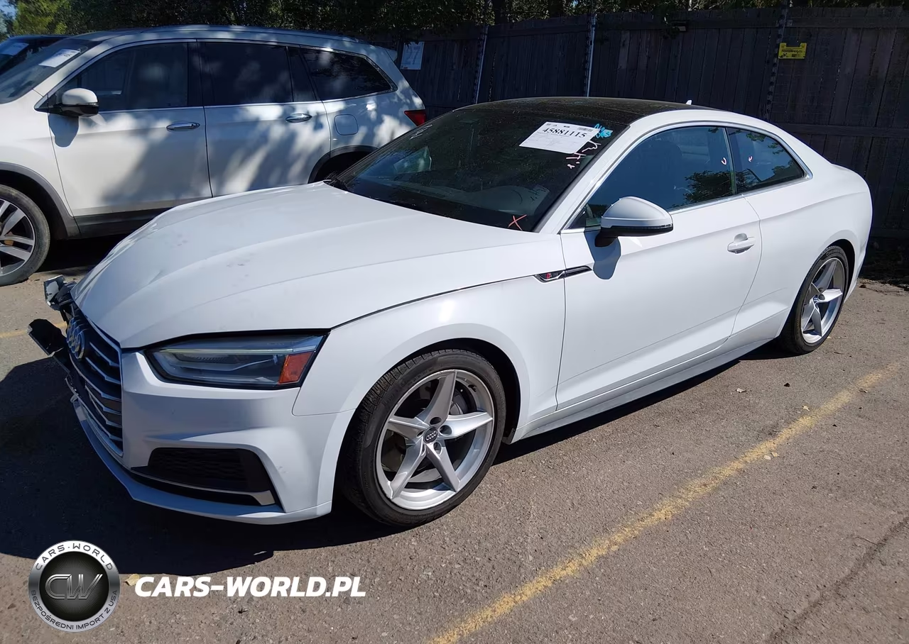 2018 Audi A5 2.0T Premium VIN:WAUSNAF54JA052842 - 2