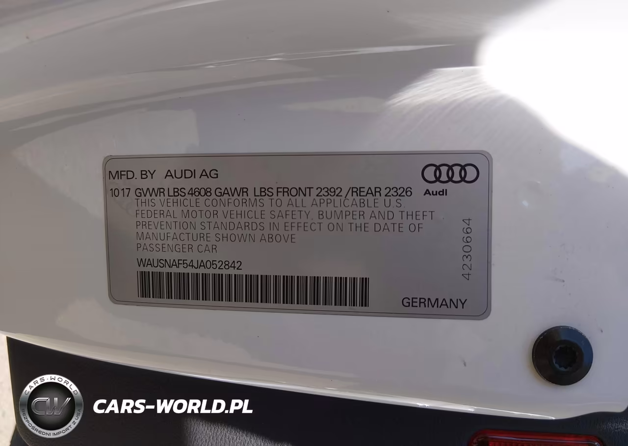 2018 Audi A5 2.0T Premium VIN:WAUSNAF54JA052842 - 9