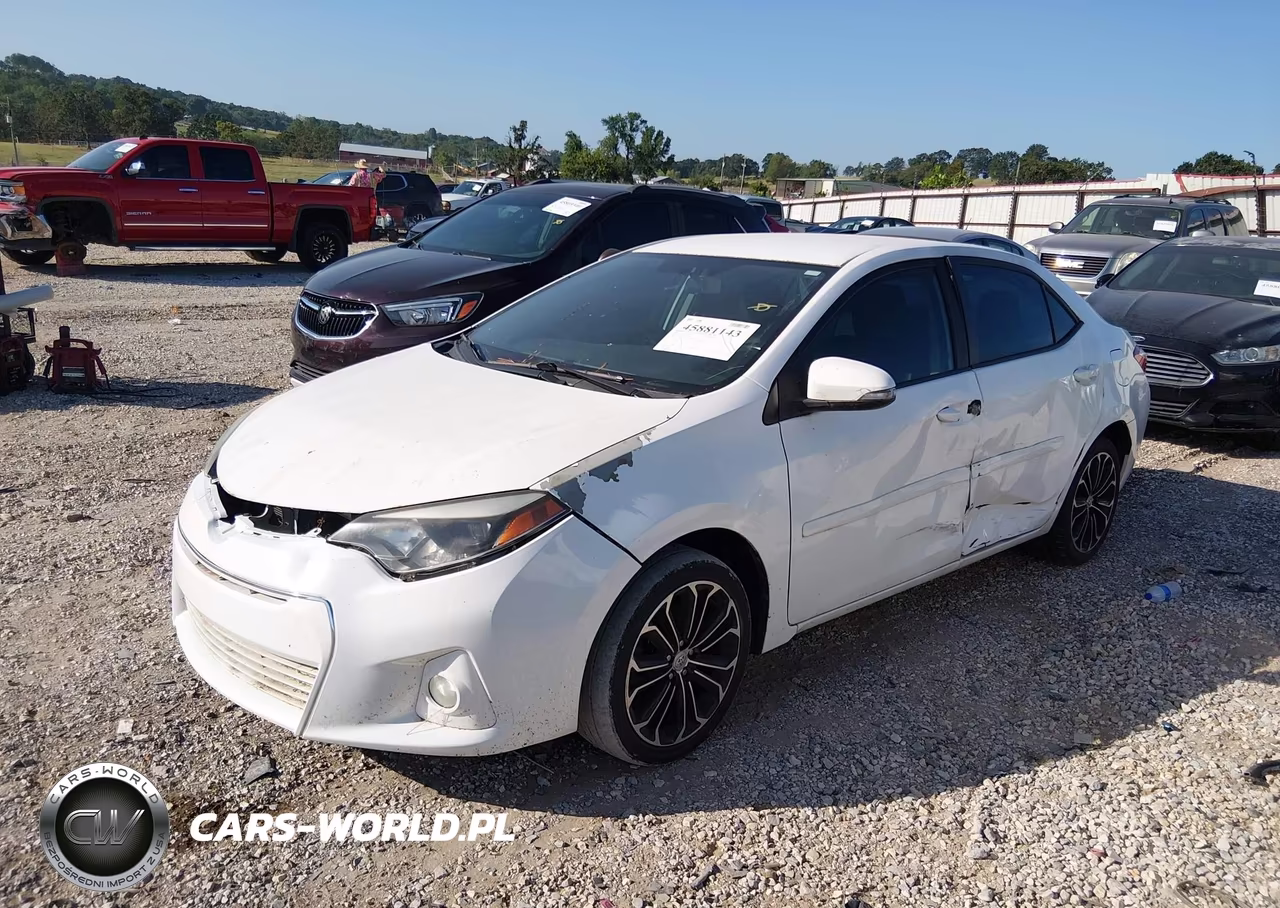 2015 Toyota Corolla S Plus VIN:5YFBURHE2FP292590 - 2