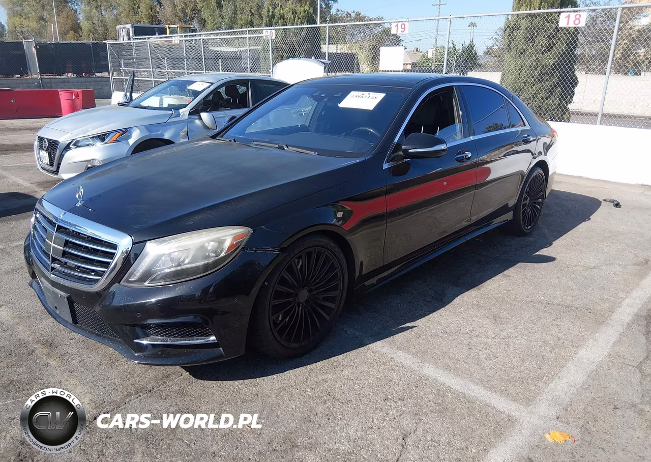 2015 Mercedes-Benz S 550 VIN:WDDUG8CB3FA073025 - 2