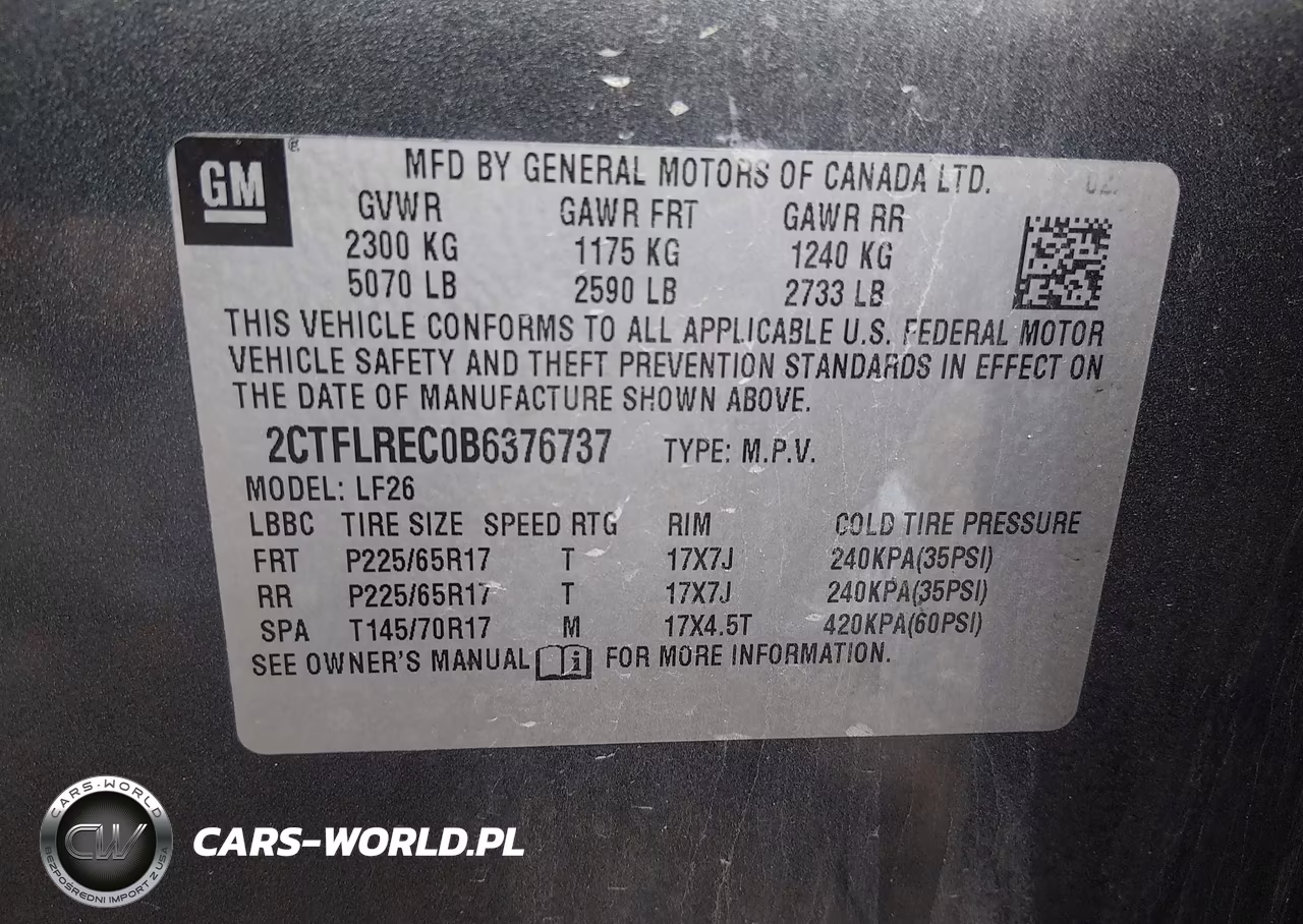2011 GMC Terrain Sle-1 VIN:2CTFLREC0B6376737 - 9