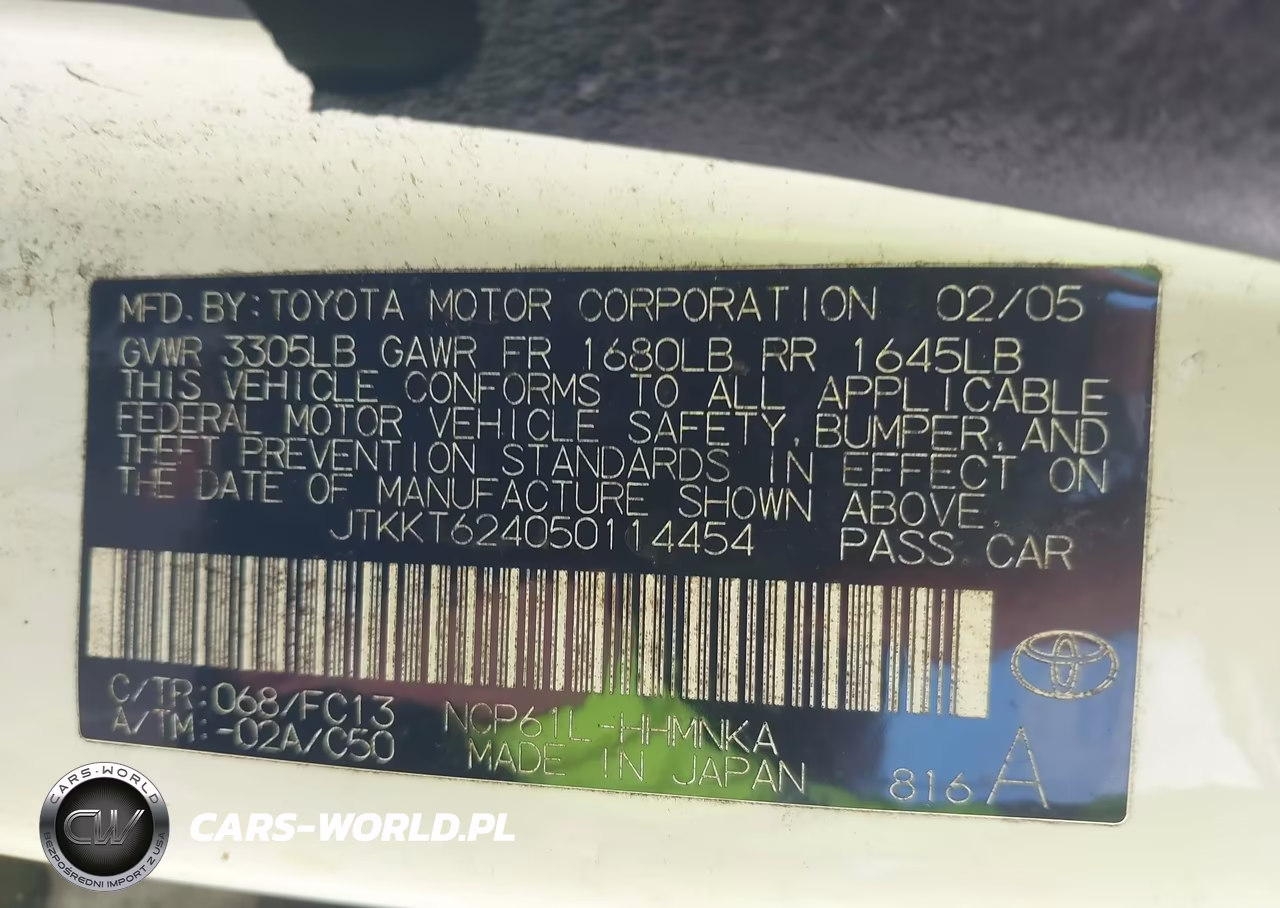 2005 Scion Xa VIN:JTKKT624050114454 - 9
