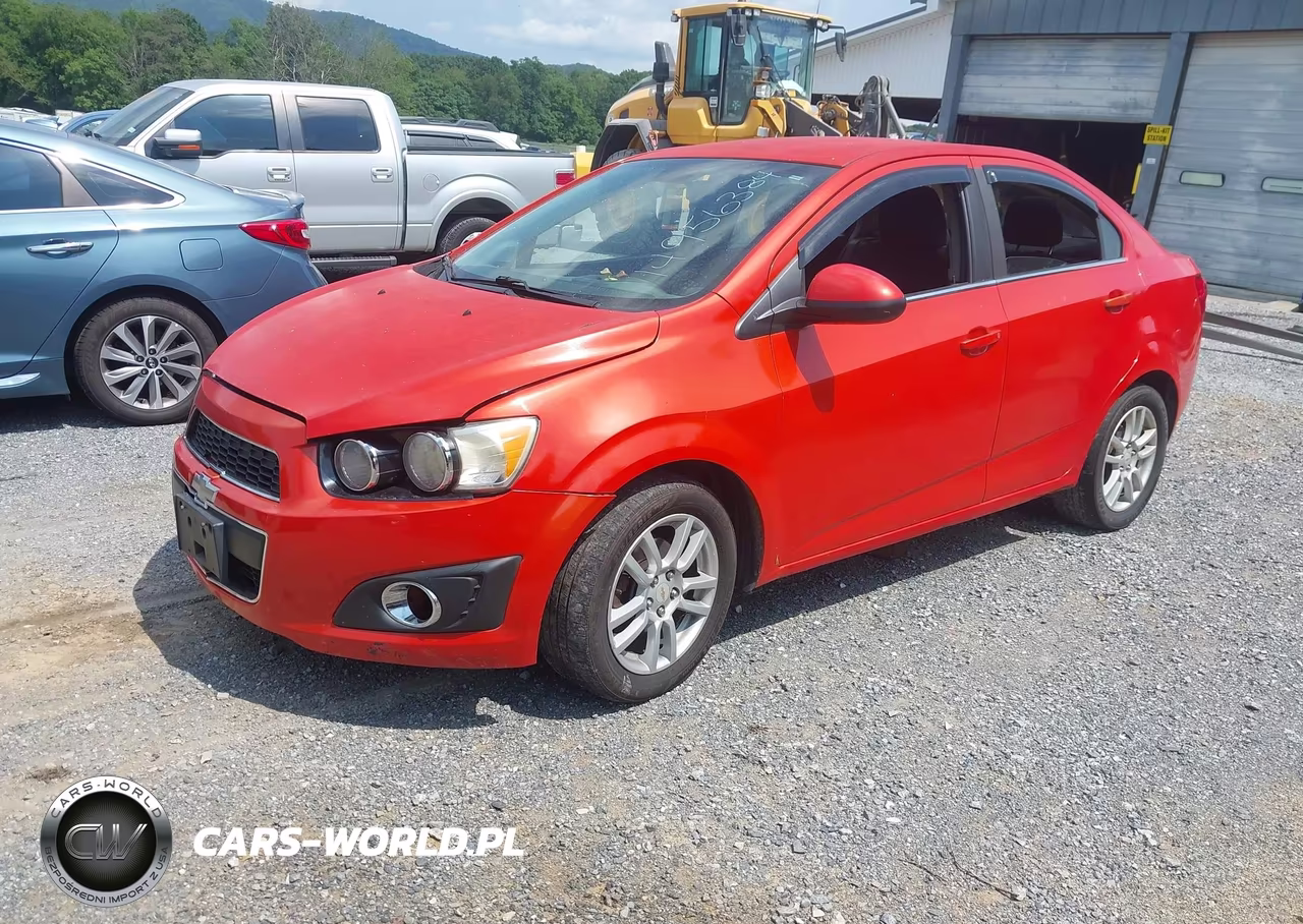 2012 Chevrolet Sonic 2Lt VIN:1G1JC5SH2C4140360 - 2