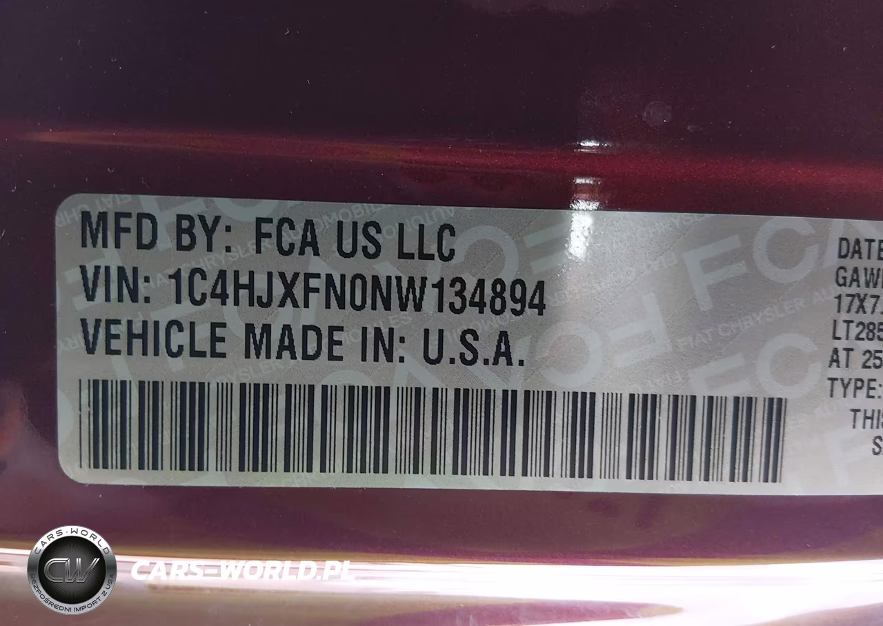 2022 Jeep Wrangler Unlimited Rubicon 4X4 VIN:1C4HJXFN0NW134894 - 9