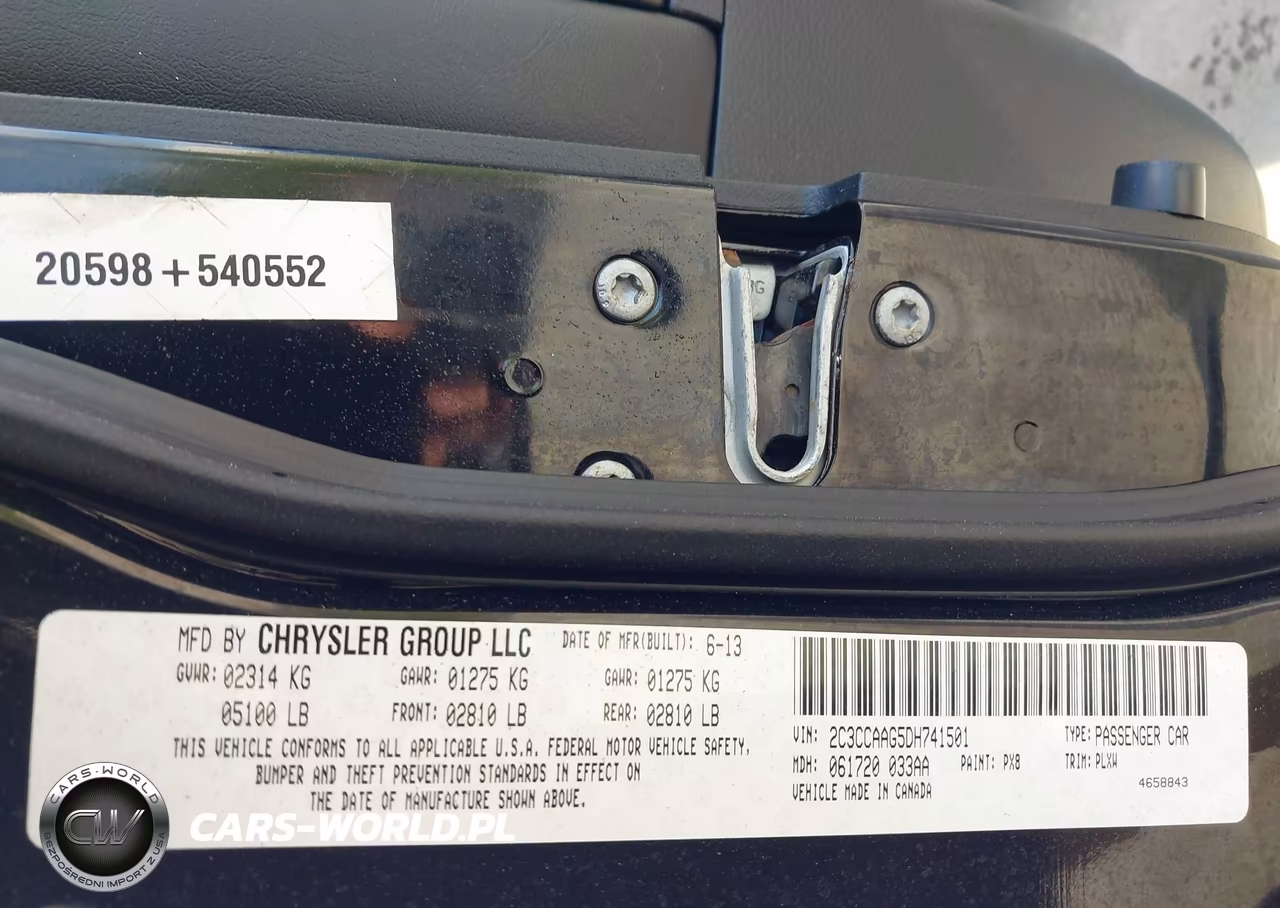 2013 Chrysler 300 Motown VIN:2C3CCAAG5DH741501 - 9