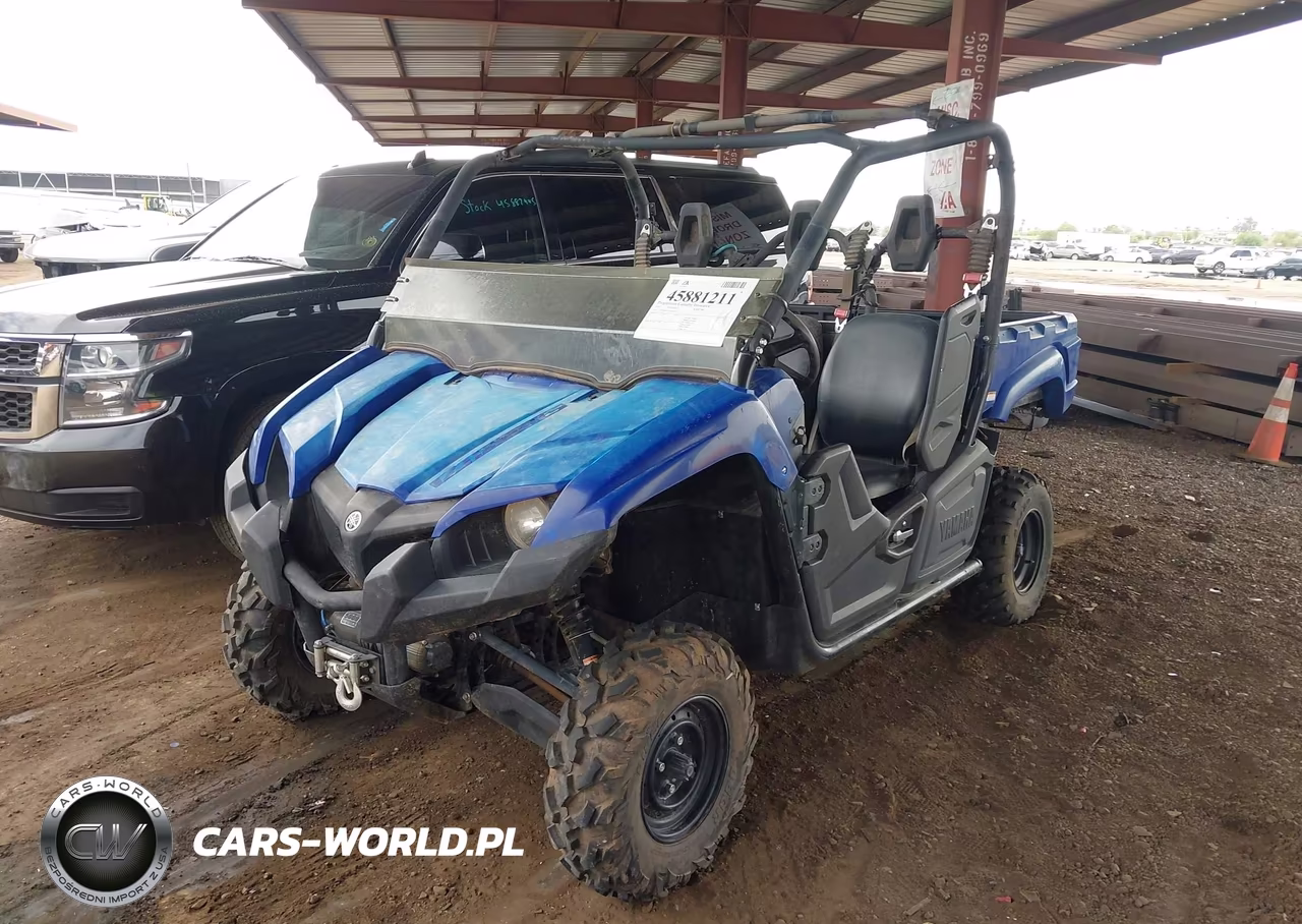 2015 Yamaha Yxm700 VIN:5Y4AM62Y1FA101427 - 2