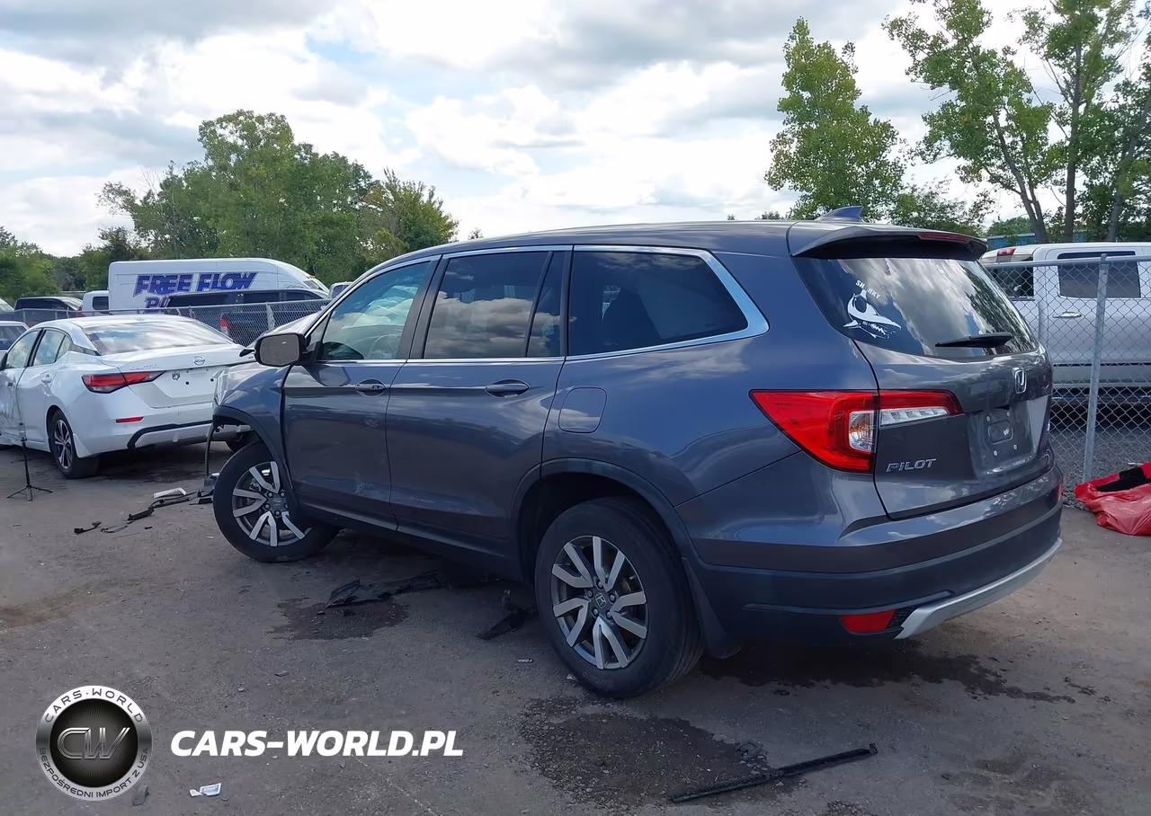 2021 Honda Pilot Awd Ex-L VIN:5FNYF6H5XMB094836 - 3