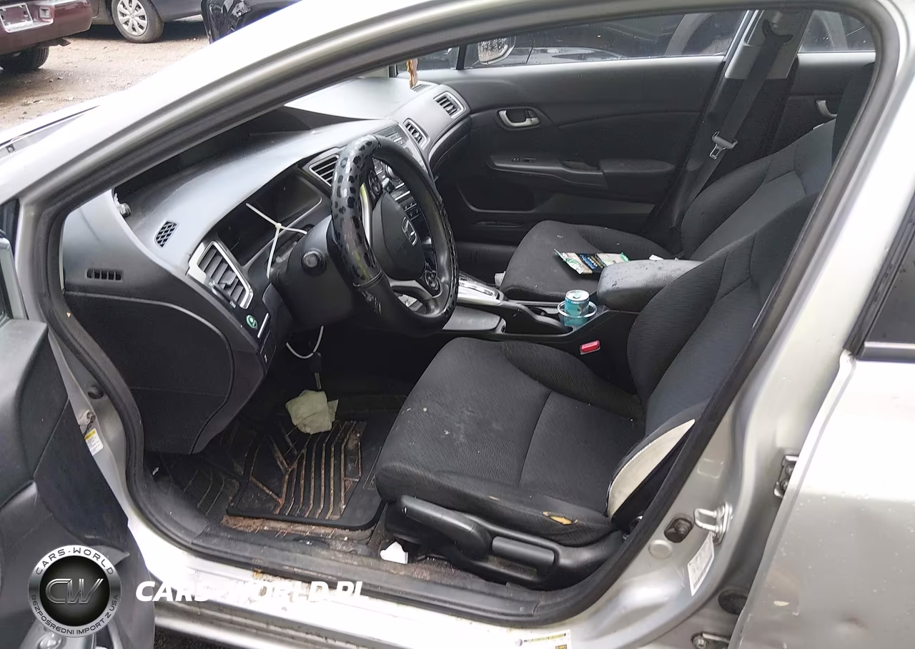 2013 Honda Civic Lx VIN:2HGFB2F57DH585911 - 5