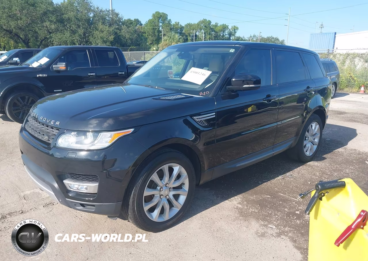 2015 Land Rover Range Rover Sport 3.0L V6 Supercharged Hse VIN:SALWR2VF2FA519877 - 2
