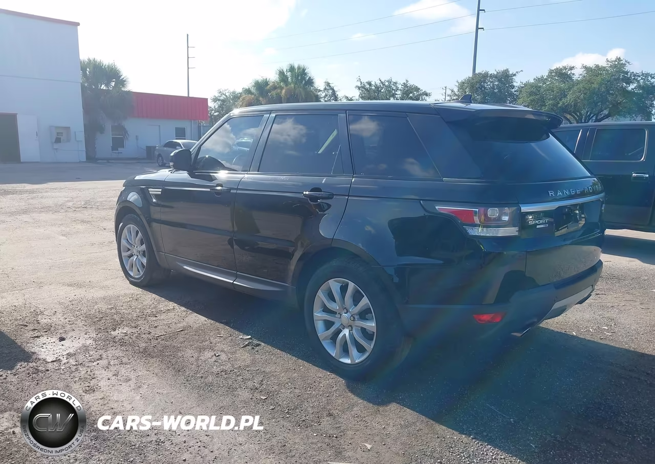 2015 Land Rover Range Rover Sport 3.0L V6 Supercharged Hse VIN:SALWR2VF2FA519877 - 3