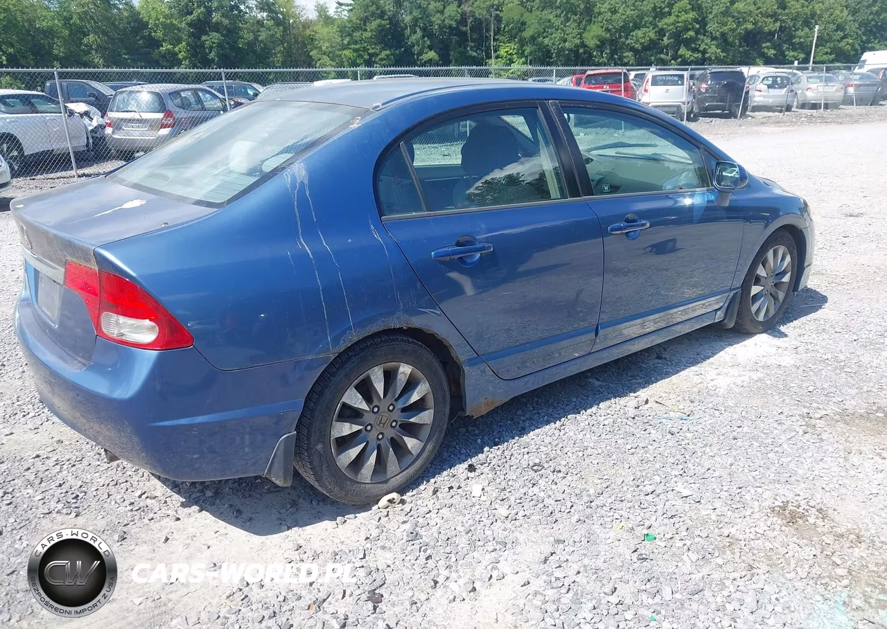 2009 Honda Civic Ex VIN:2HGFA16879H345451 - 4