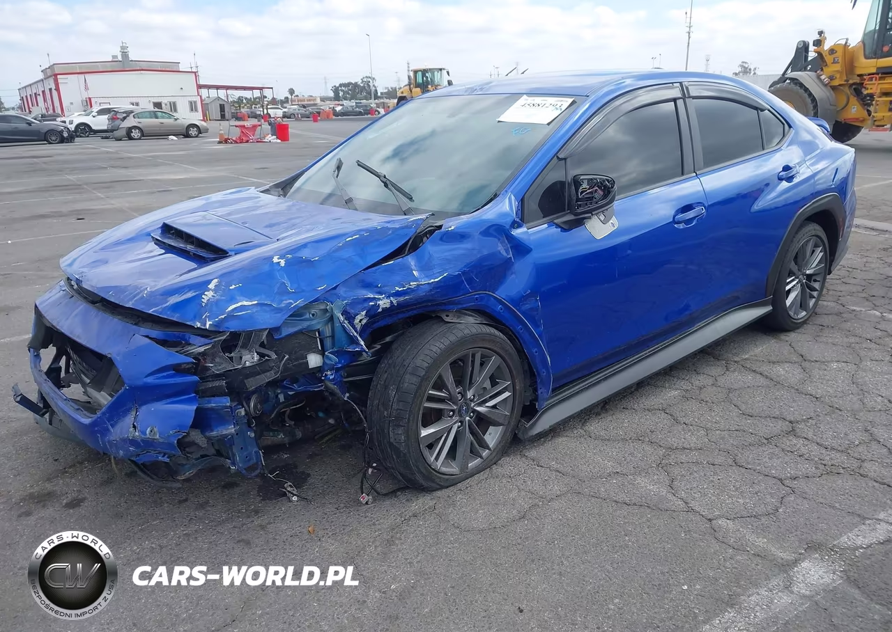 2022 Subaru Wrx VIN:JF1VBAA61N9027743 - 2