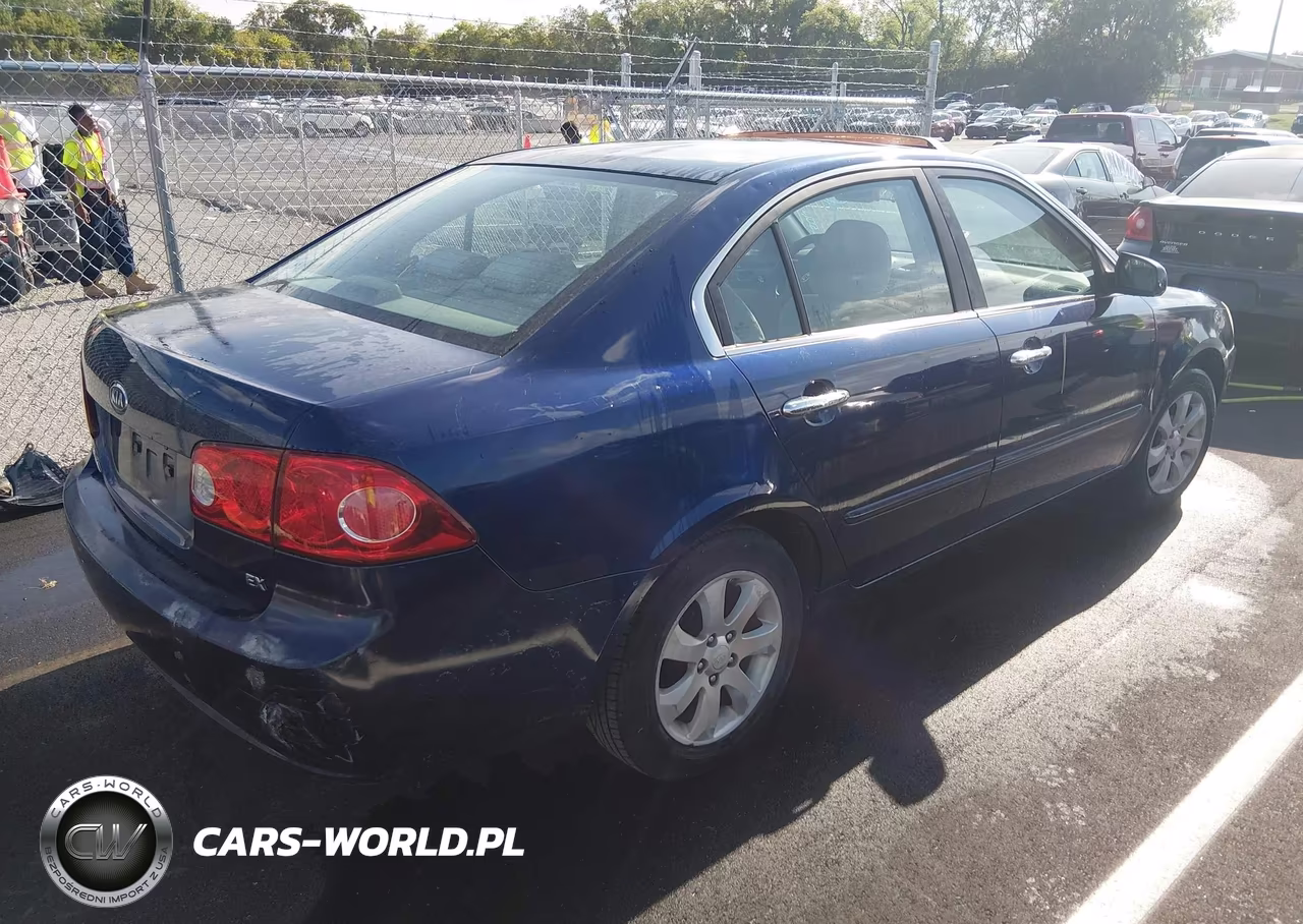 2006 Kia Optima Ex (New)-Lx (New) VIN:KNAGE123965021581 - 4