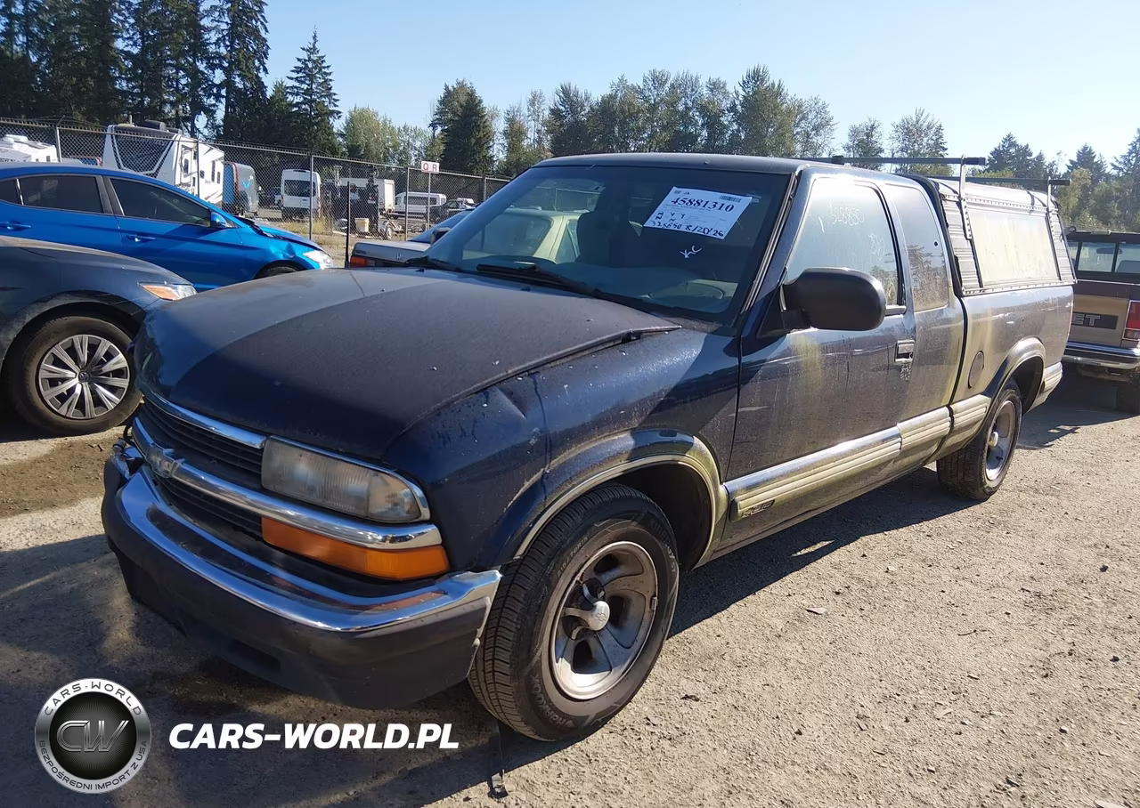 1999 Chevrolet S-10 Ls VIN:1GCCS19X3X8167400 - 2