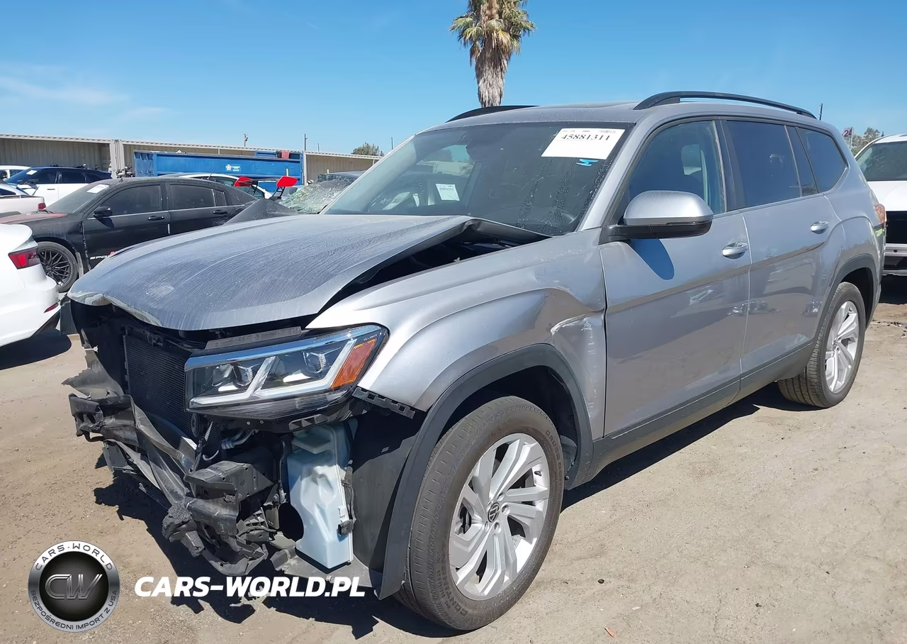 2021 Volkswagen Atlas 3.6L V6 Se W-Technology VIN:1V2JR2CA1MC608610 - 2