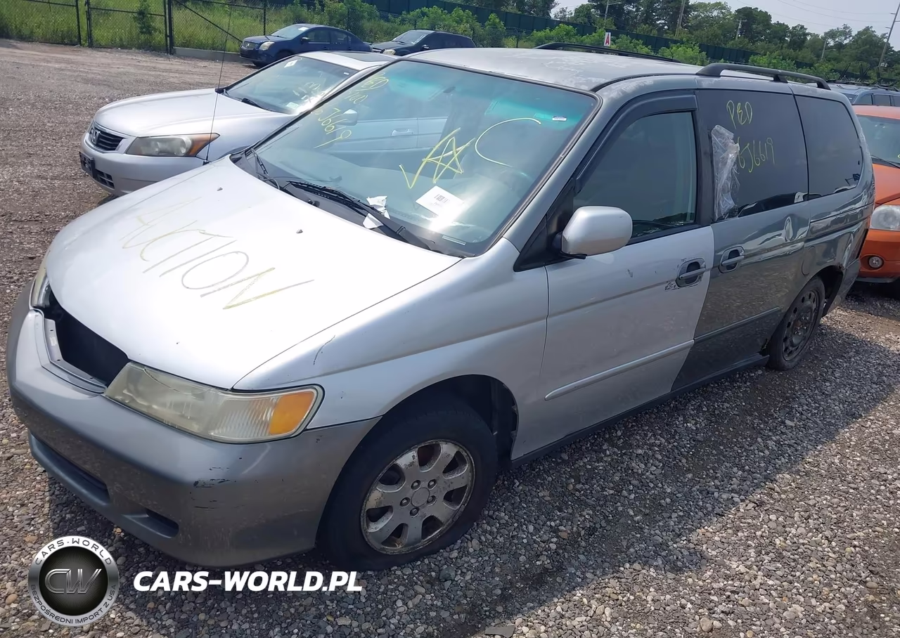 2002 Honda Odyssey Ex VIN:2HKRL18612H543926 - 2