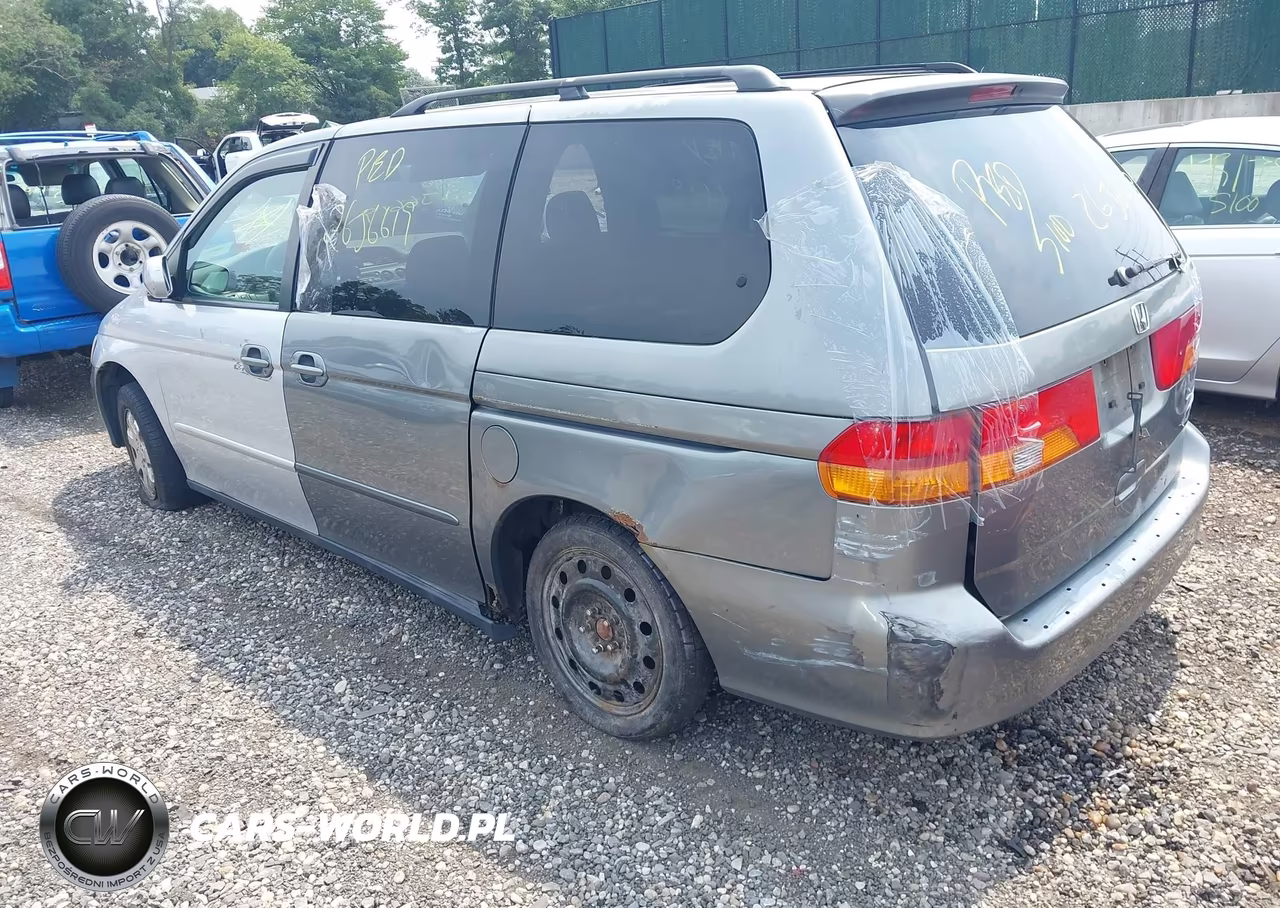 2002 Honda Odyssey Ex VIN:2HKRL18612H543926 - 3