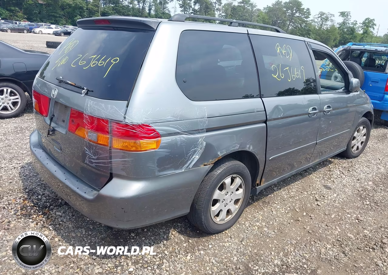 2002 Honda Odyssey Ex VIN:2HKRL18612H543926 - 4