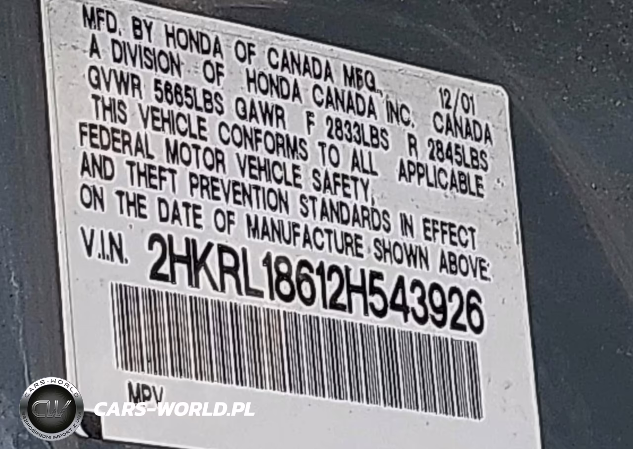 2002 Honda Odyssey Ex VIN:2HKRL18612H543926 - 9