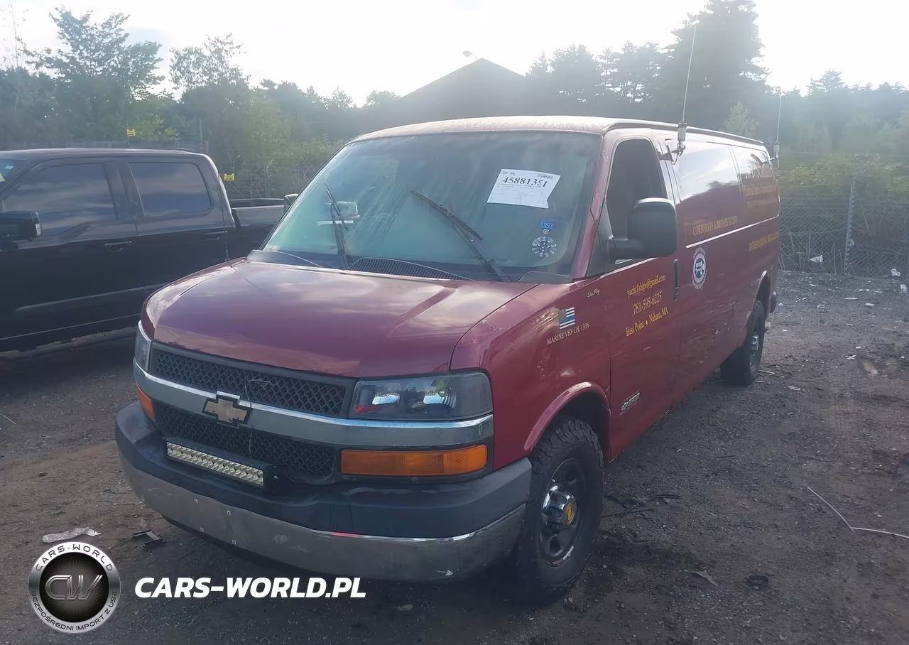 2006 Chevrolet Express Cargo Van Y3H Paratransit VIN:1GCHG39U061242750 - 2