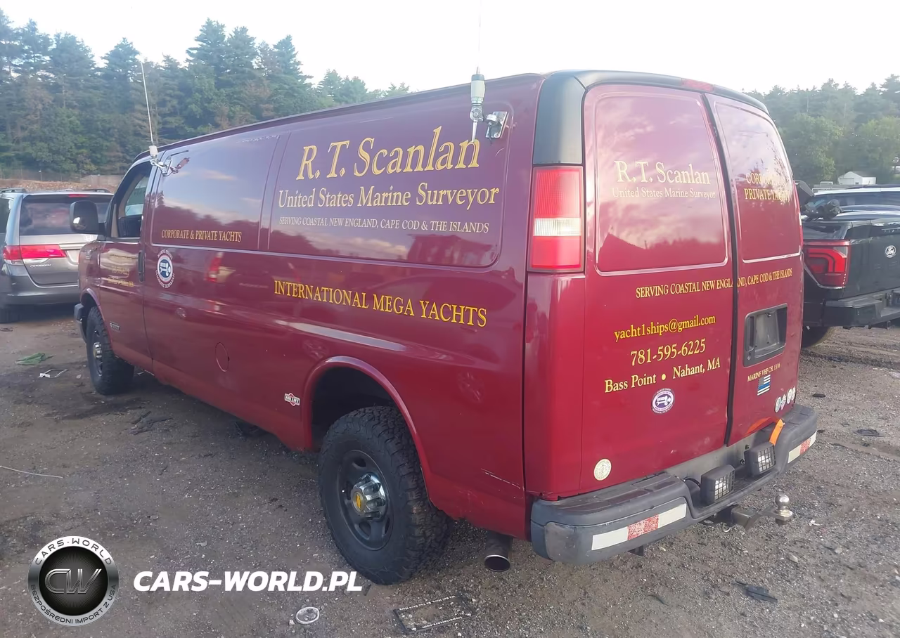 2006 Chevrolet Express Cargo Van Y3H Paratransit VIN:1GCHG39U061242750 - 3