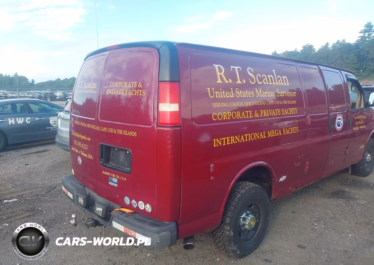 2006 Chevrolet Express Cargo Van Y3H Paratransit VIN:1GCHG39U061242750 - 4
