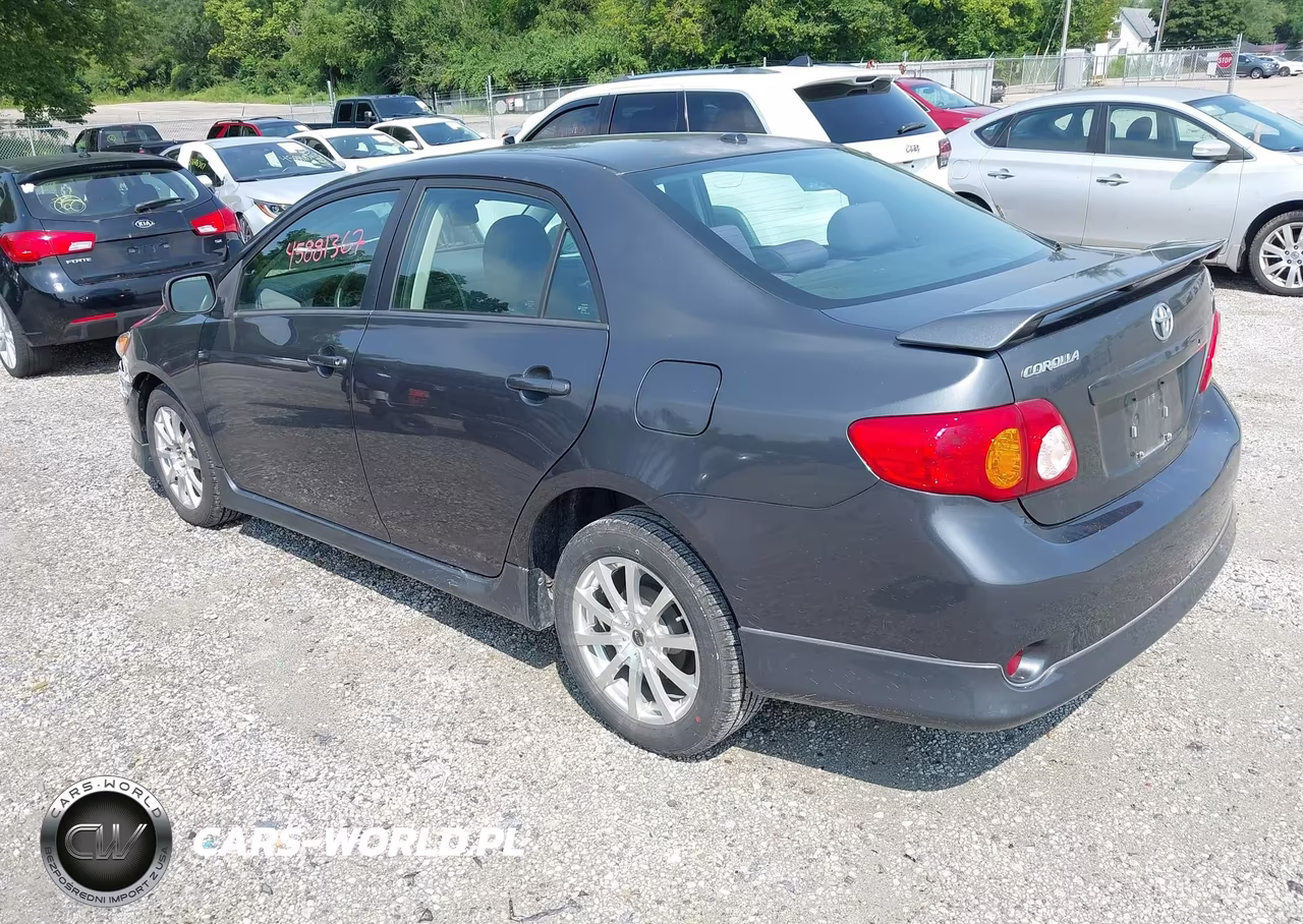 2009 Toyota Corolla S VIN:1NXBU40E89Z025567 - 3