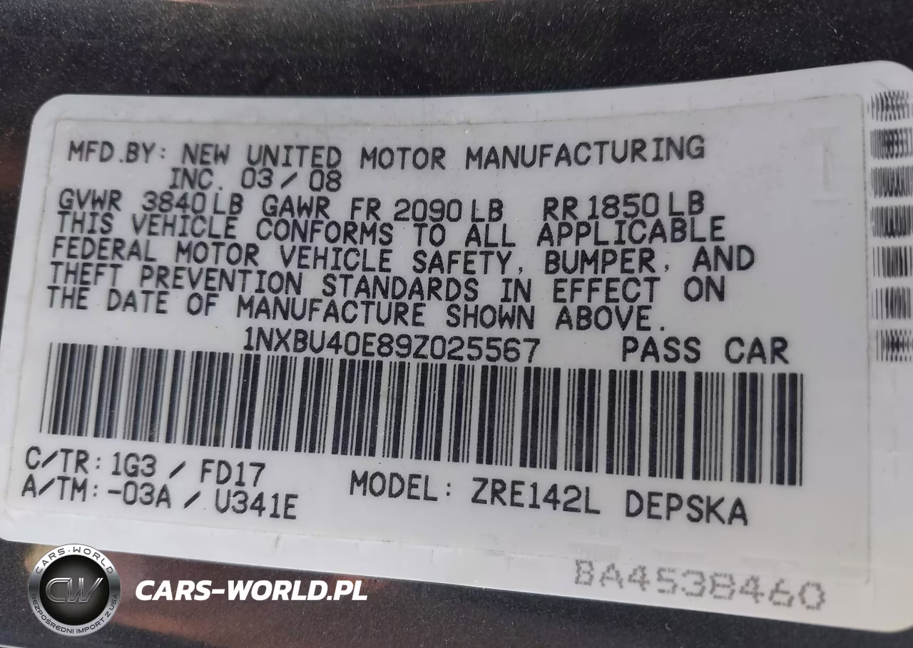 2009 Toyota Corolla S VIN:1NXBU40E89Z025567 - 9