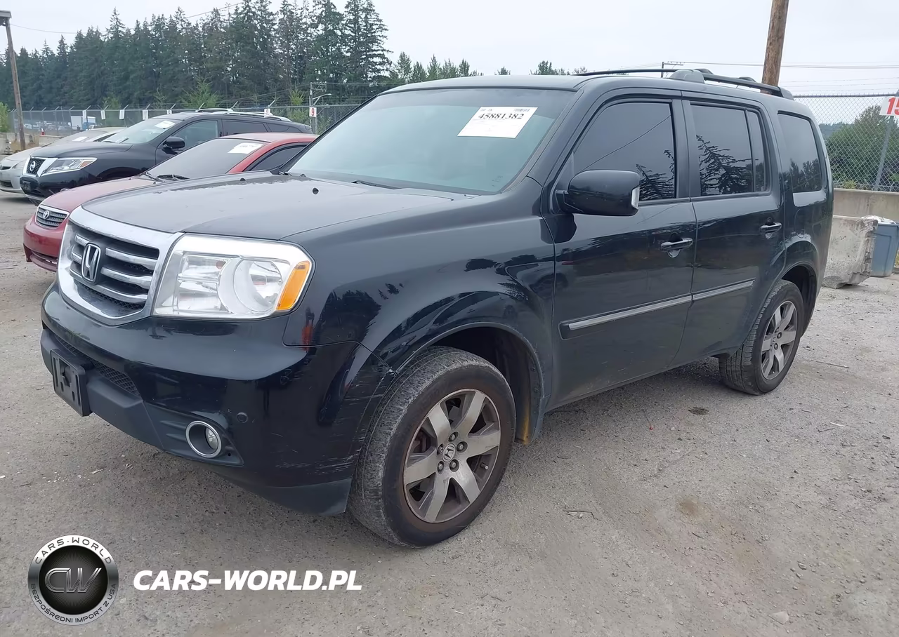 2013 Honda Pilot Touring VIN:5FNYF4H94DB053562 - 2