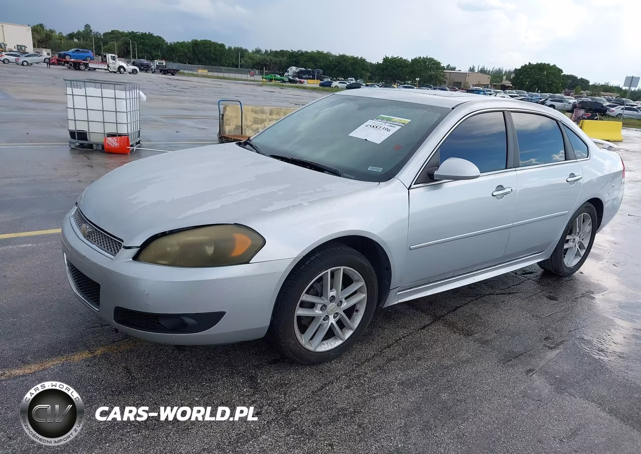 2012 Chevrolet Impala Ltz VIN:2G1WC5E38C1163790 - 2