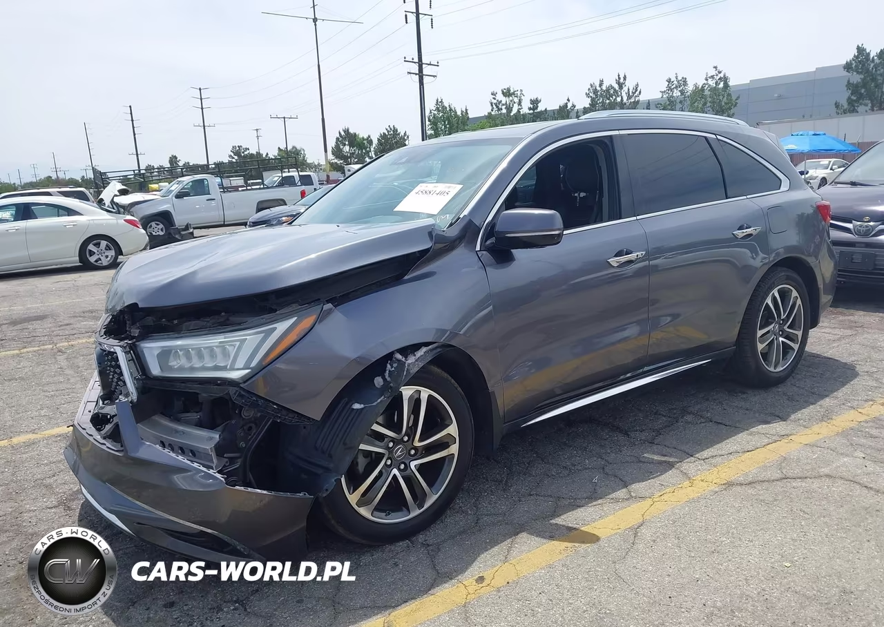 2017 Acura Mdx Advance Entertainment Pkgs VIN:5FRYD4H91HB012770 - 2