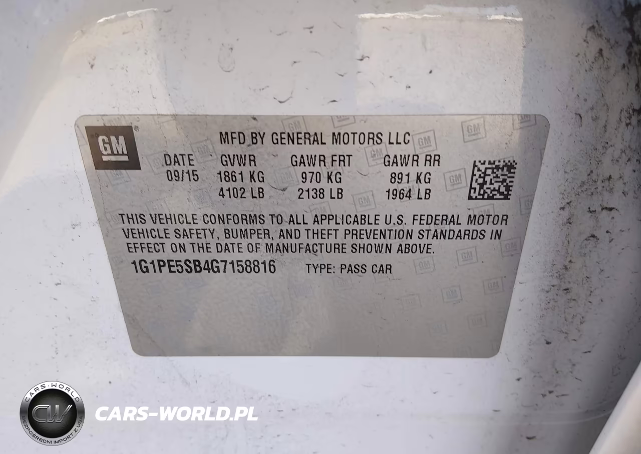 2016 Chevrolet Cruze Limited 1Lt Auto VIN:1G1PE5SB4G7158816 - 9