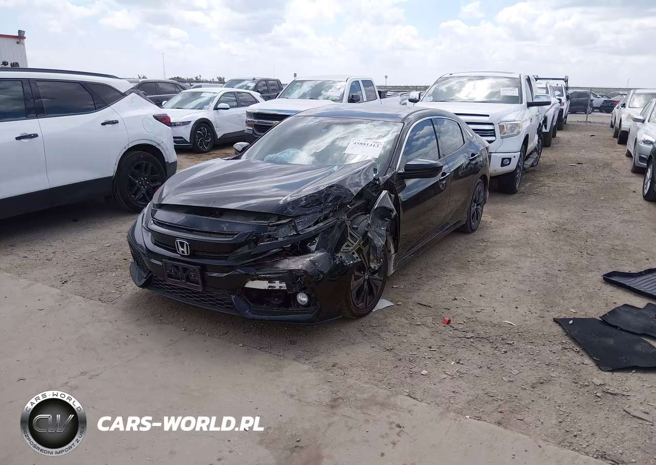 2017 Honda Civic Ex VIN:SHHFK7H5XHU224918 - 2