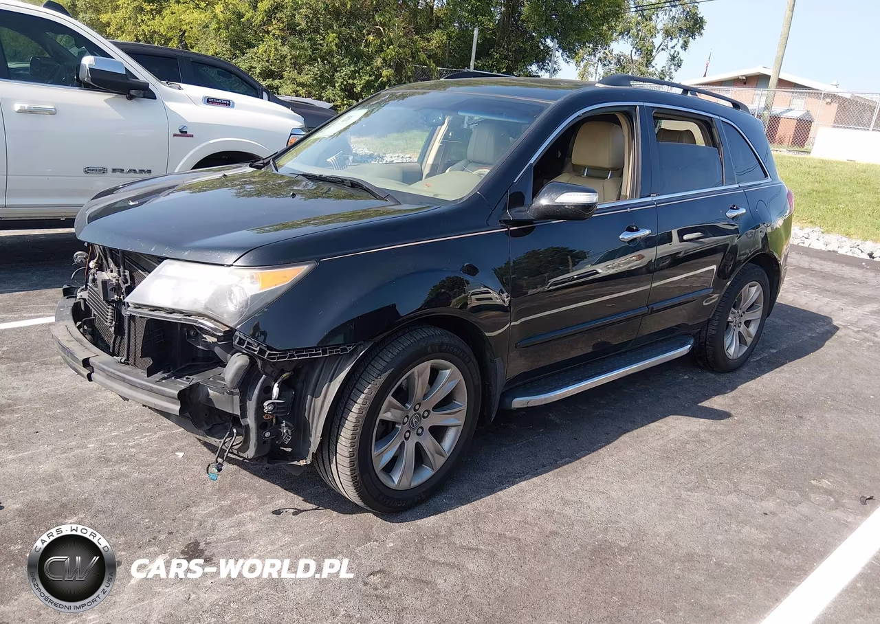 2012 Acura Mdx Advance Package VIN:2HNYD2H63CH517329 - 2