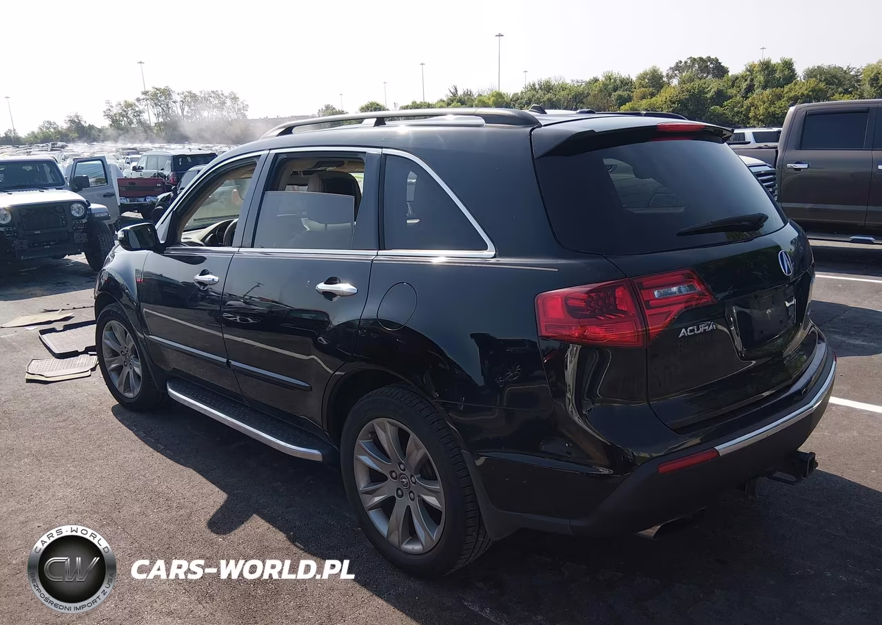 2012 Acura Mdx Advance Package VIN:2HNYD2H63CH517329 - 3