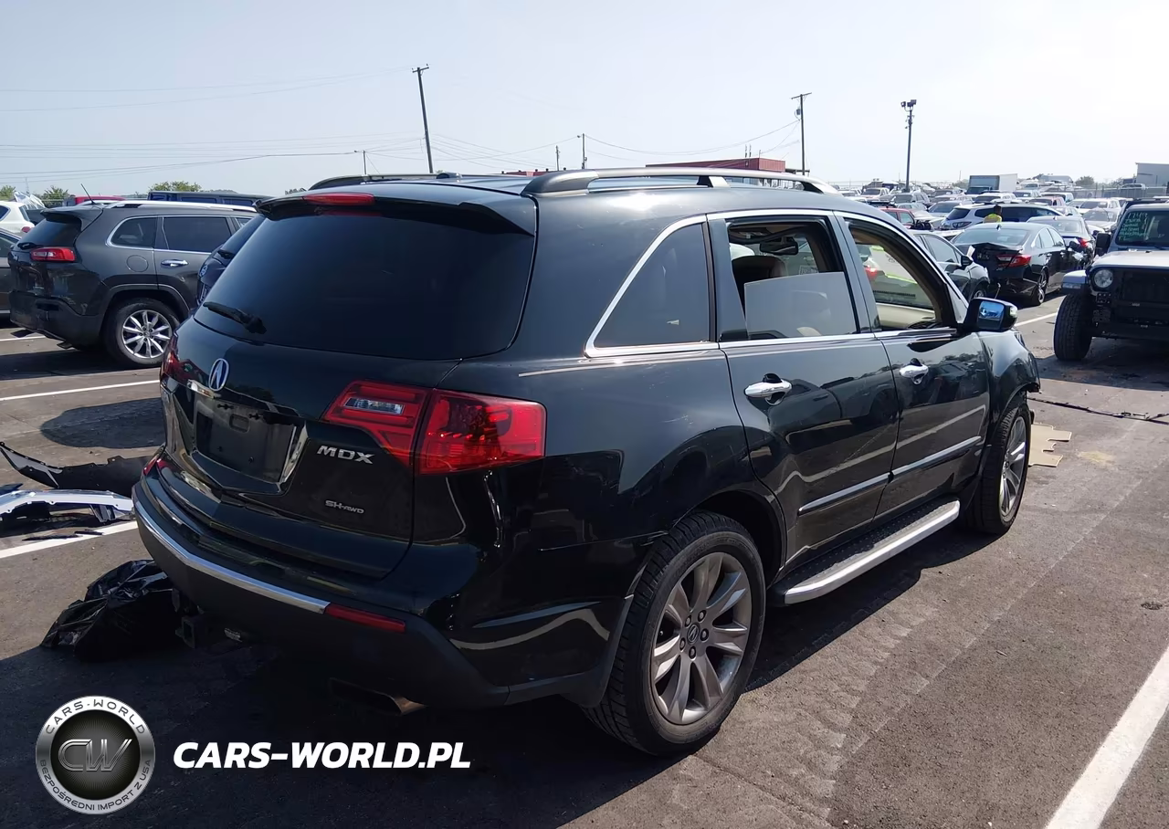 2012 Acura Mdx Advance Package VIN:2HNYD2H63CH517329 - 4