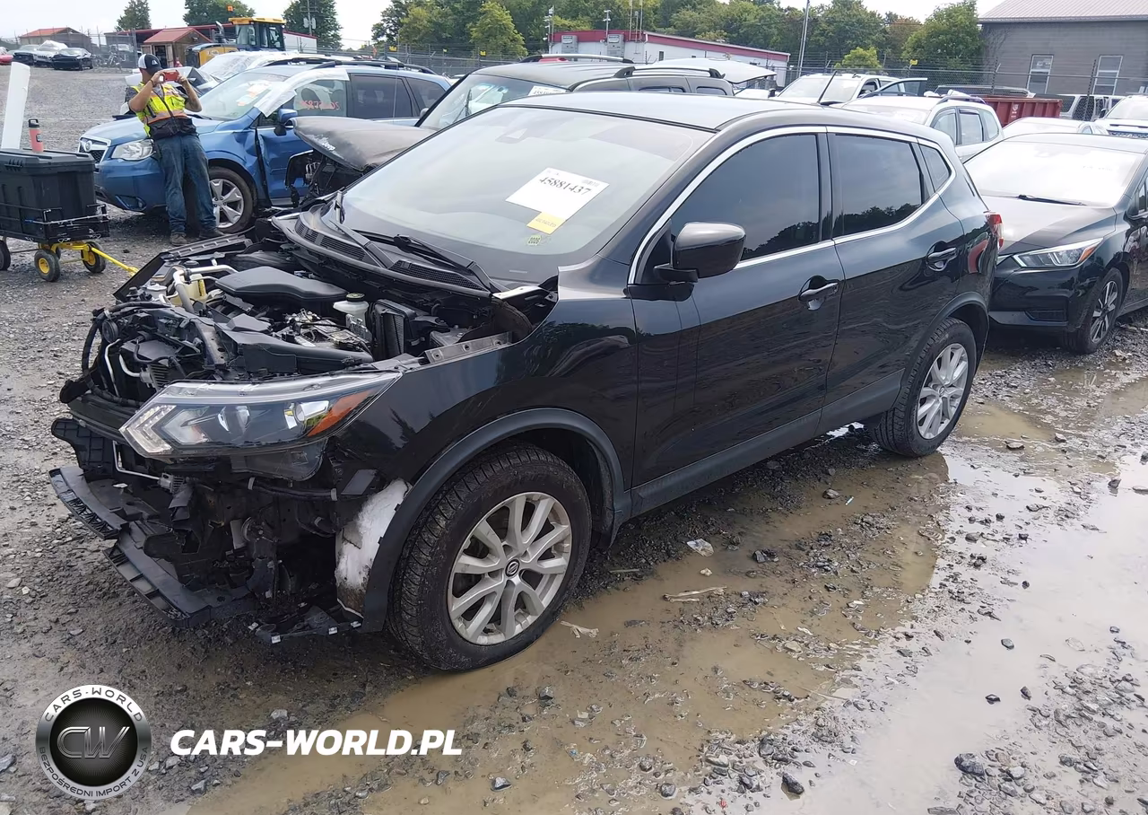 2020 Nissan Rogue Sport S Fwd Xtronic Cvt VIN:JN1BJ1CVXLW275124 - 2