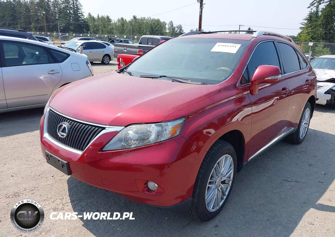 2012 Lexus Rx 350 VIN:2T2BK1BA5CC128626 - 2