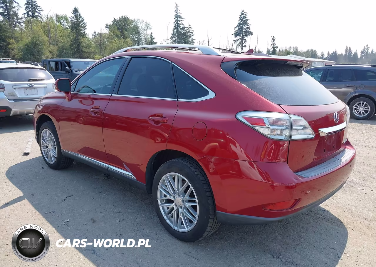 2012 Lexus Rx 350 VIN:2T2BK1BA5CC128626 - 3