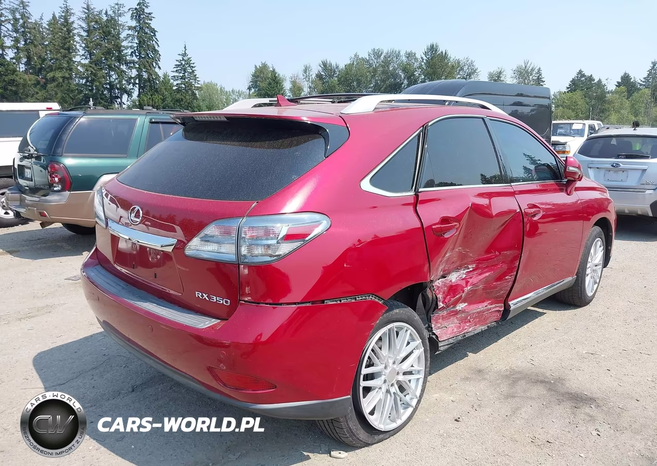 2012 Lexus Rx 350 VIN:2T2BK1BA5CC128626 - 4