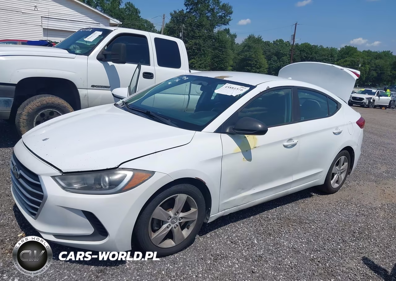2017 Hyundai Elantra Se VIN:5NPD74LF7HH184856 - 2