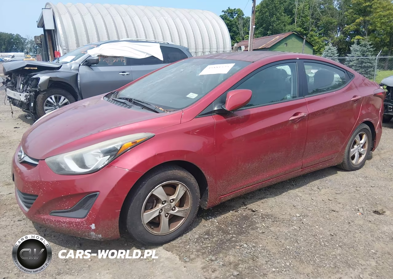 2014 Hyundai Elantra Se VIN:5NPDH4AE2EH511666 - 2