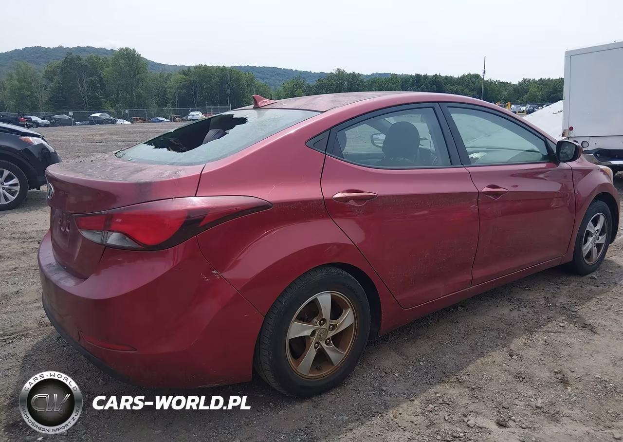 2014 Hyundai Elantra Se VIN:5NPDH4AE2EH511666 - 4